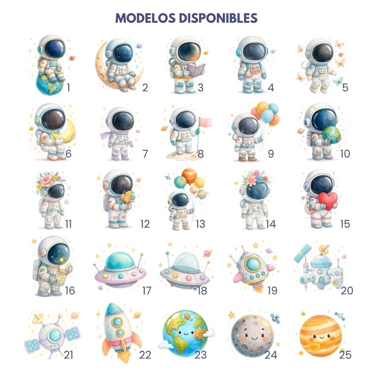 Bidón Astronauta 400ml (varios modelos)