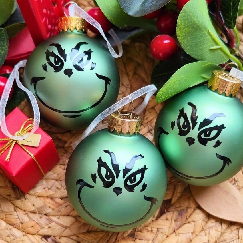Bola Navidad Grinch