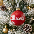 Bolas de Navidad abuelos