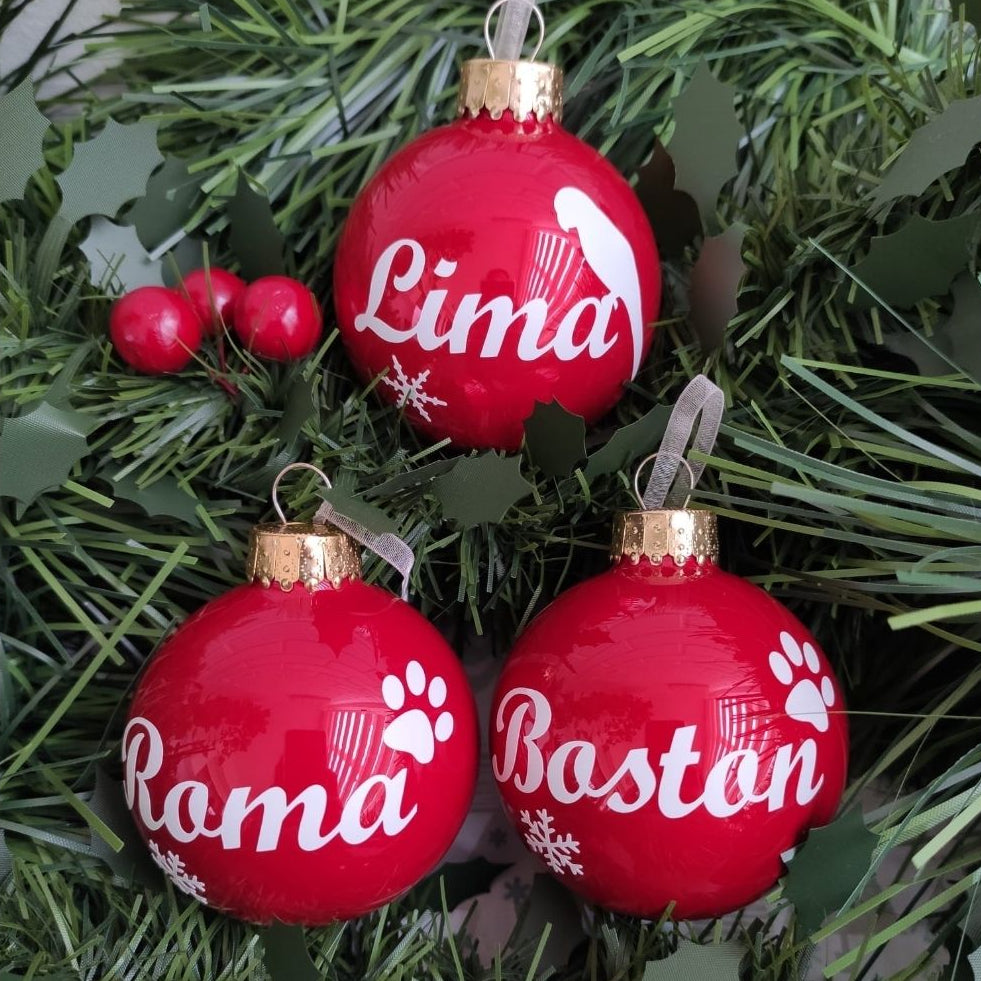 Bola Navidad mascotas