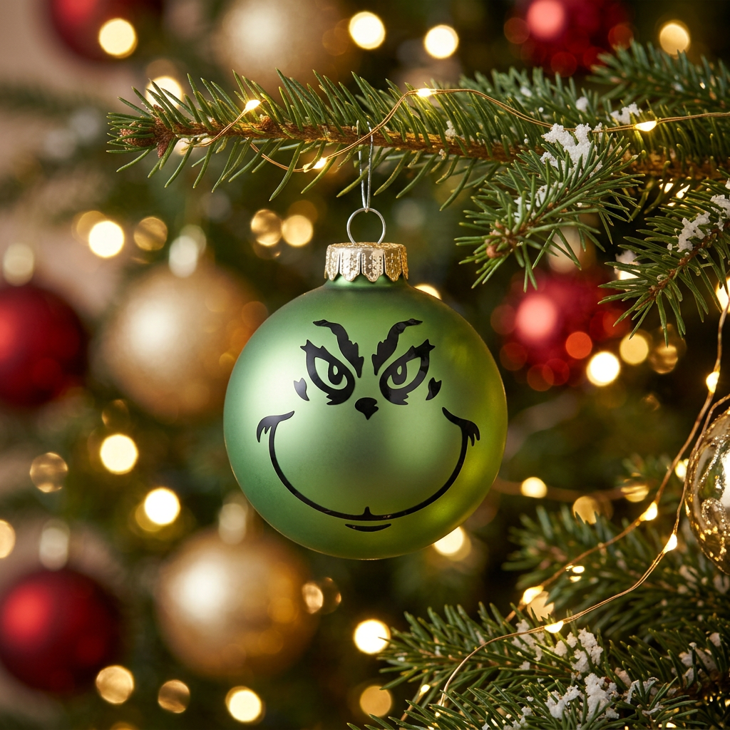 Bola Navidad Grinch
