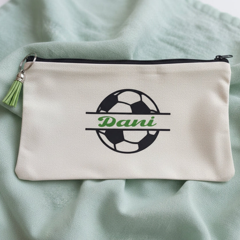 Estuche personalizado balón de fútbol
