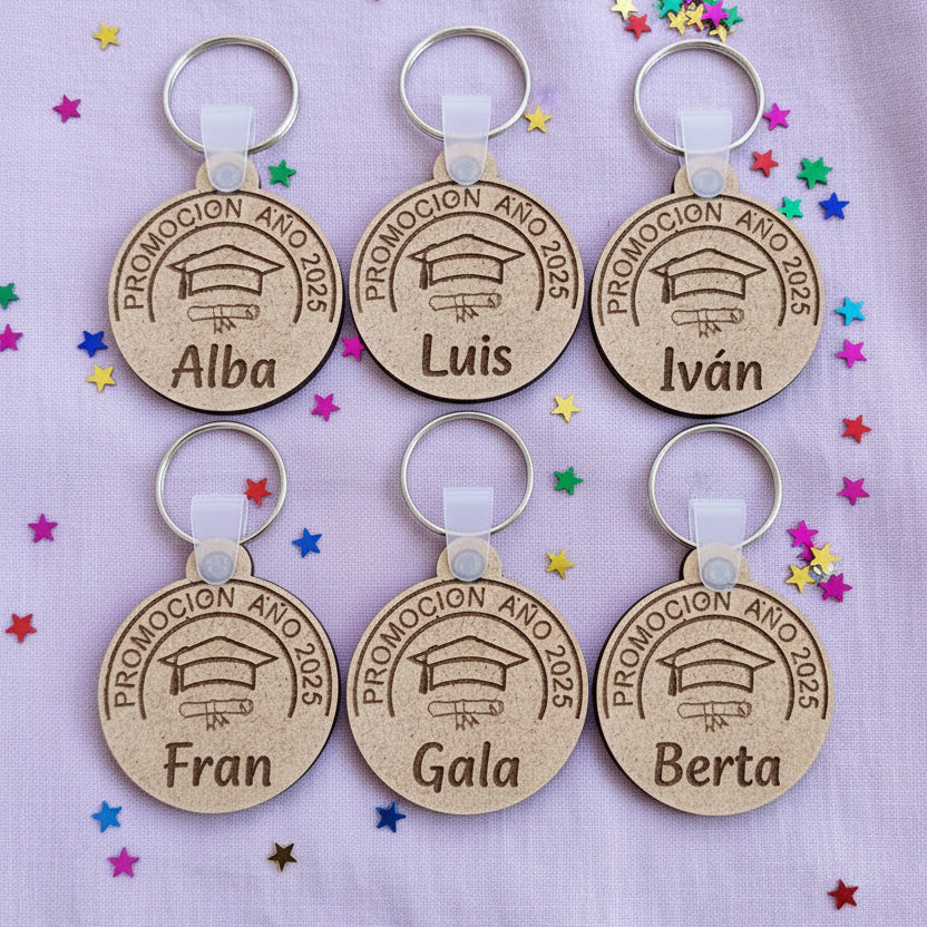 Llavero graduación personalizado