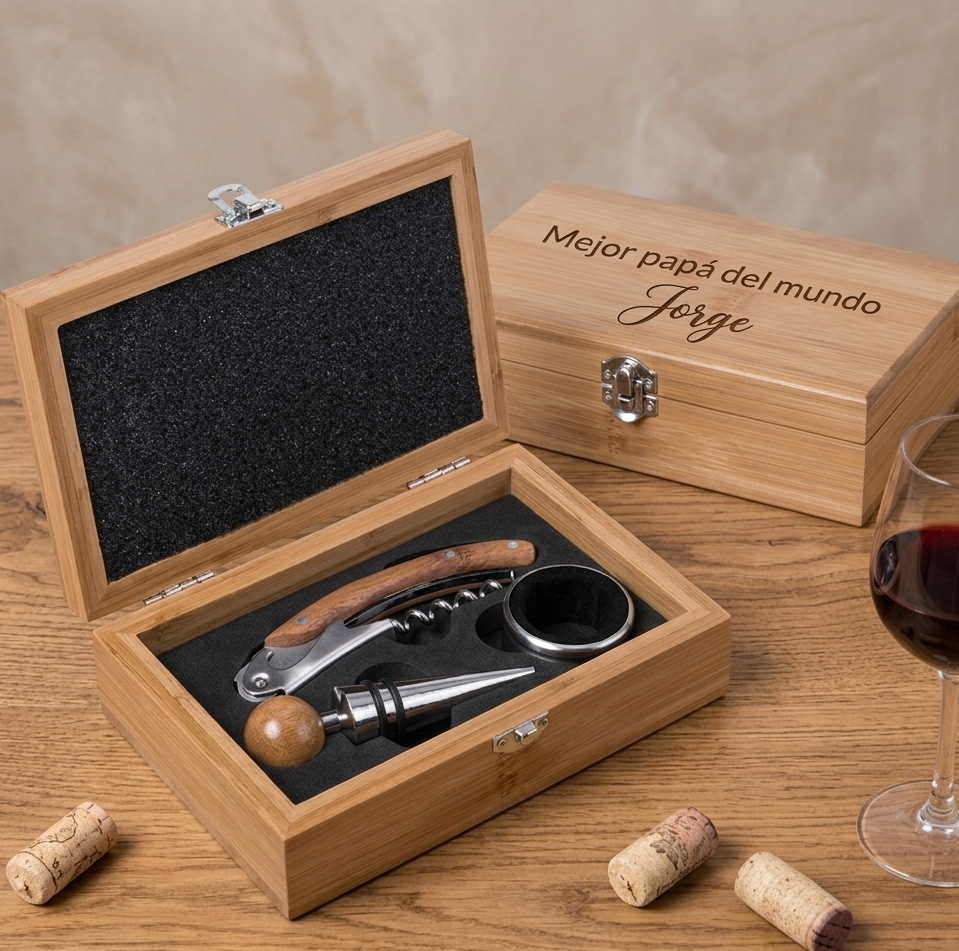 Set accesorios vino