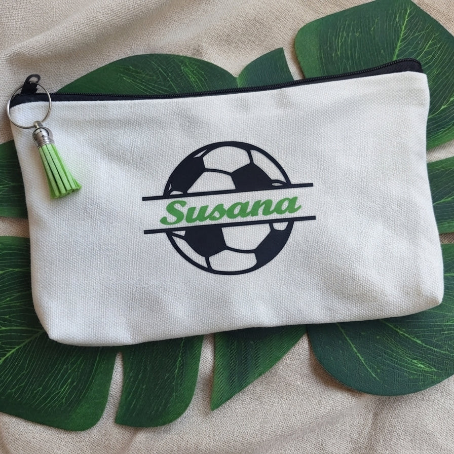 Estuche personalizado balón de fútbol