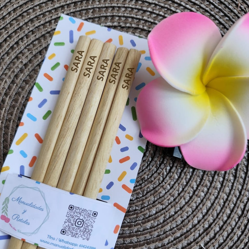 Lapiceros personalizados madera