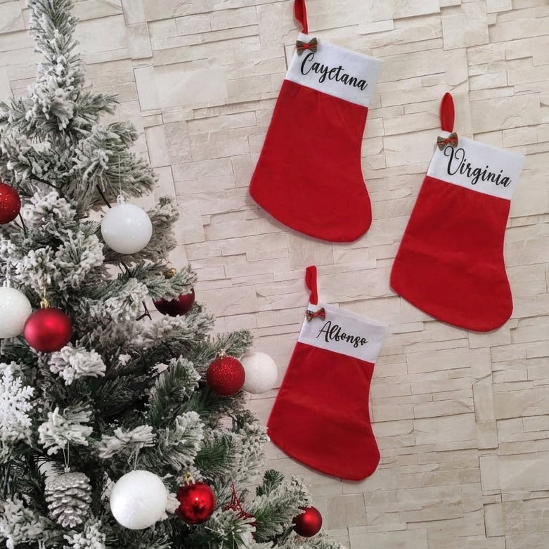 Calcetín navideño personalizado