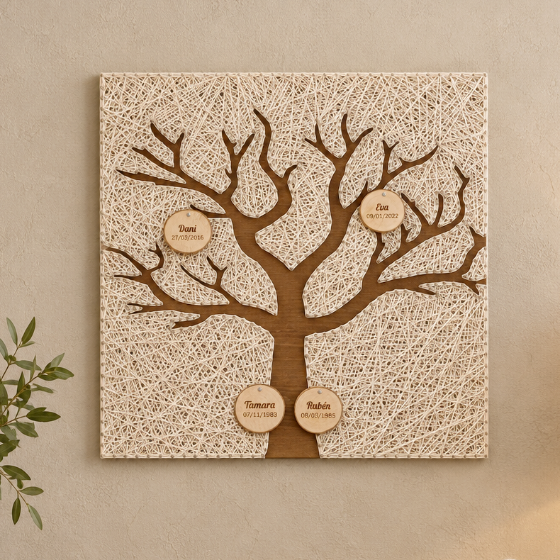 Hilorama árbol genealógico personalizado
