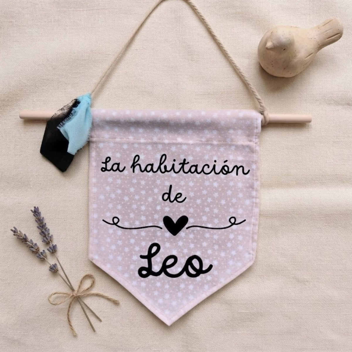 Banderín estrellas personalizado