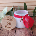 Vela aromática personalizada cumpleaños