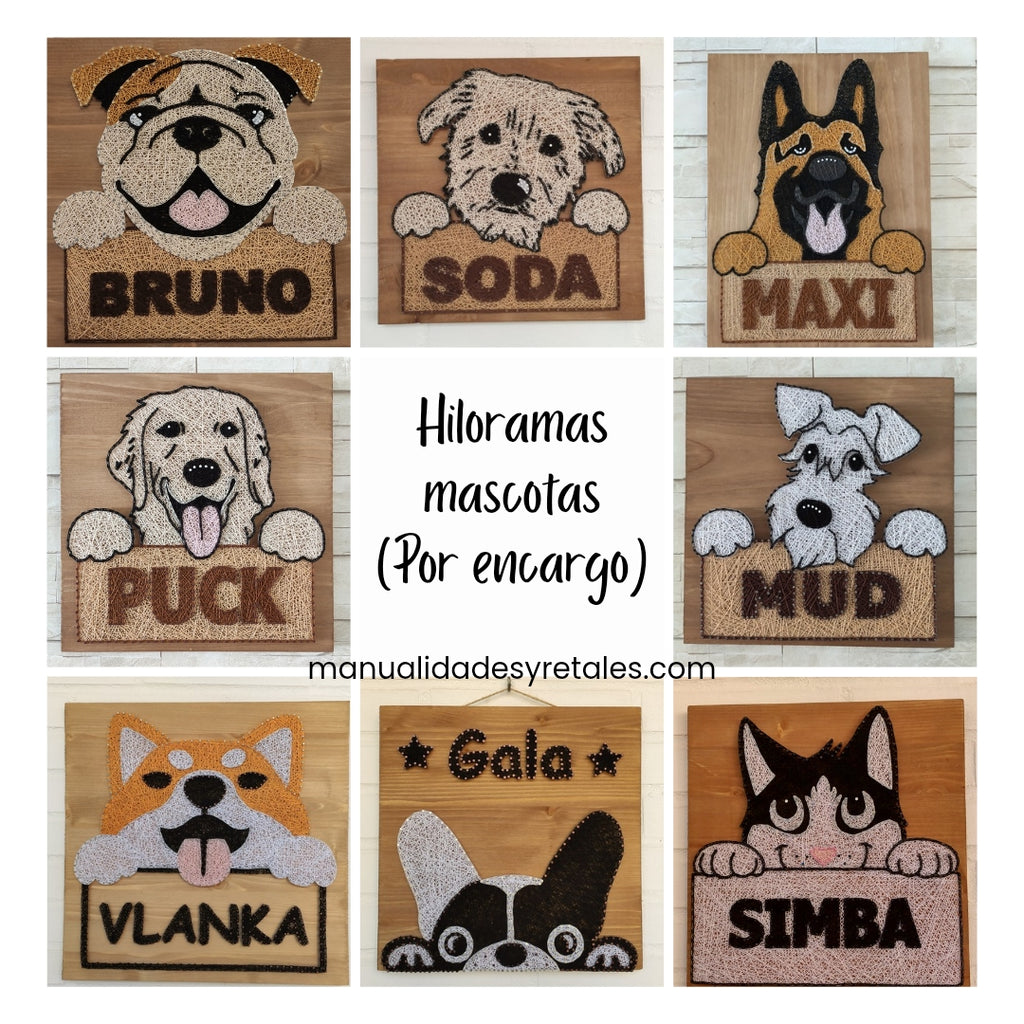 Hiloramas mascotas