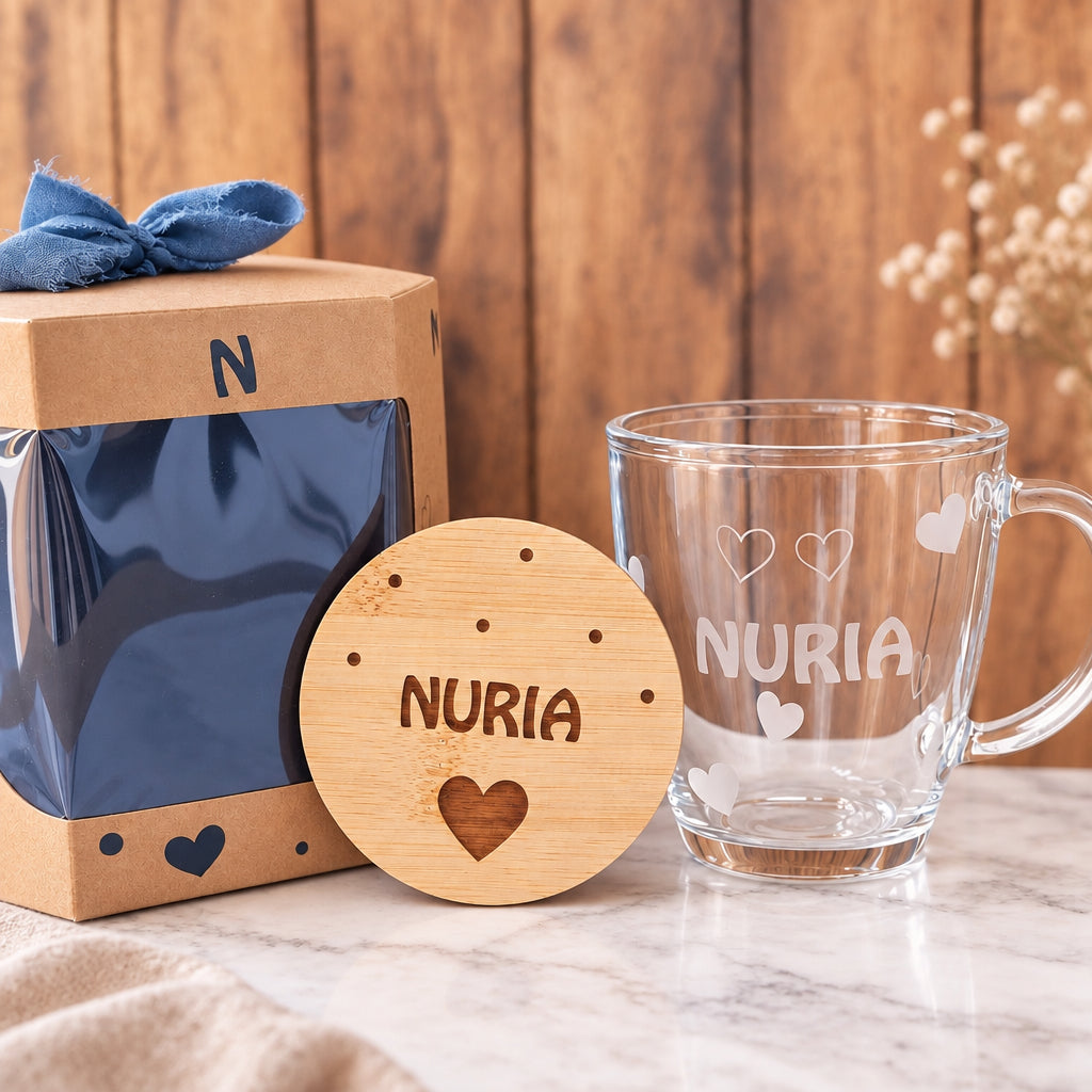 Pack taza grabada XL