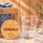 Pack taza grabada XL