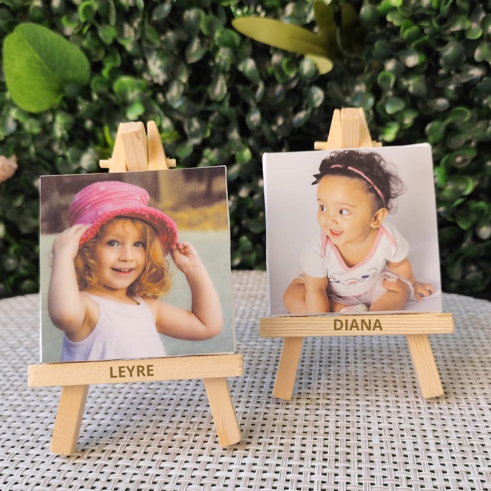 Mini caballete personalizado