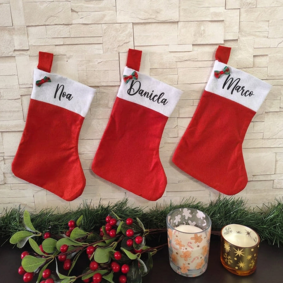 Calcetín navideño personalizado