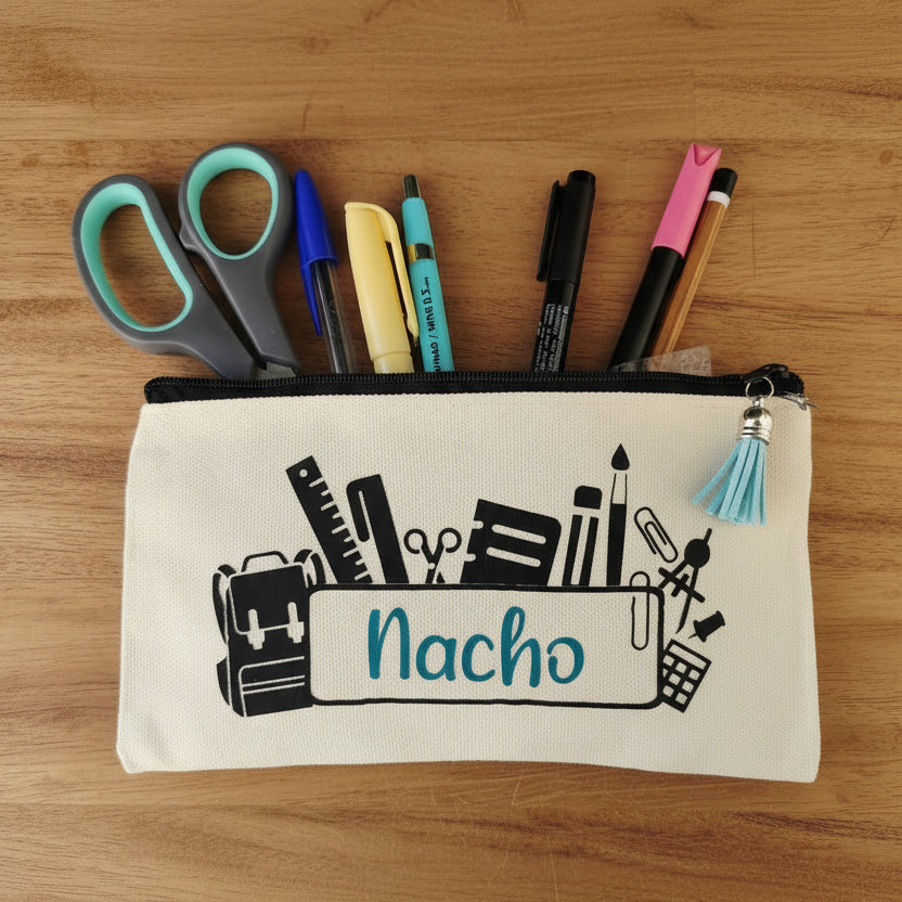 Estuche colegio personalizado