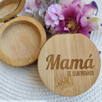 Joyero de bambú Mamá