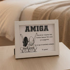 Marco lámina amistad