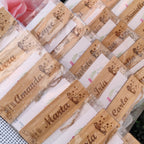 Marcapáginas personalizado de bambú