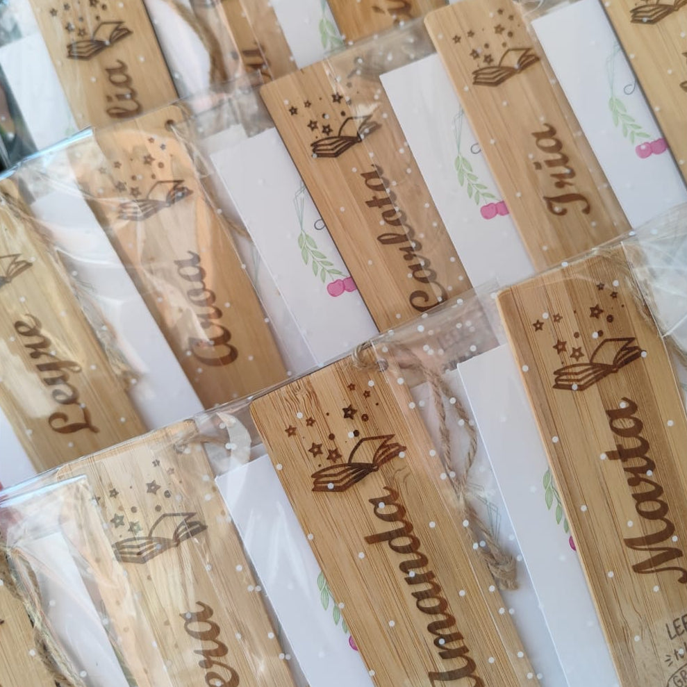 Marcapáginas personalizado eventos