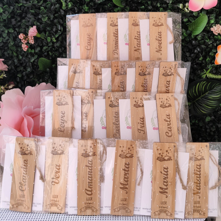 Marcapáginas personalizado eventos