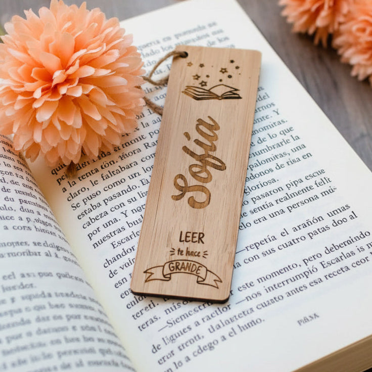 Marcapáginas personalizado eventos