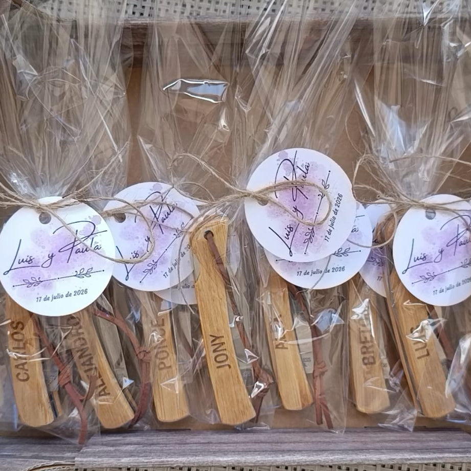 Navajas personalizadas eventos.