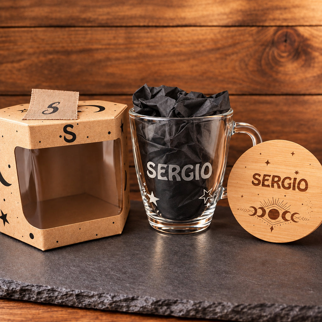 Pack taza grabada XL