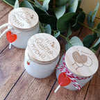 Vela aromática personalizada suerte